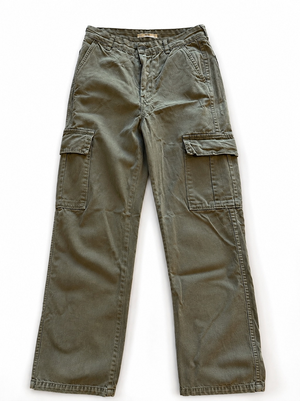 Pantalon cargo vert kaki - Bershka taille 32
