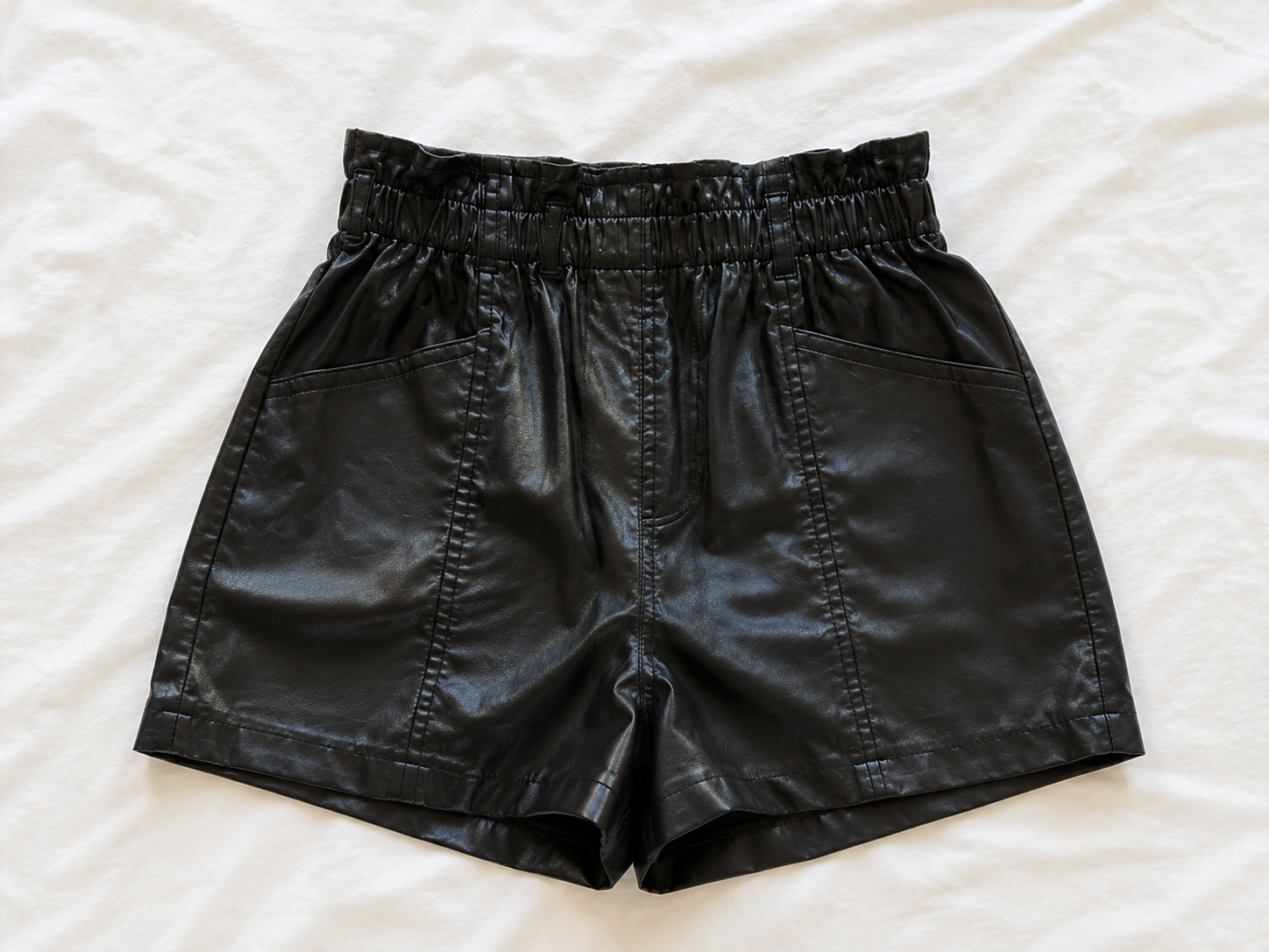 Short simili cuir noir - Pimkie taille 36