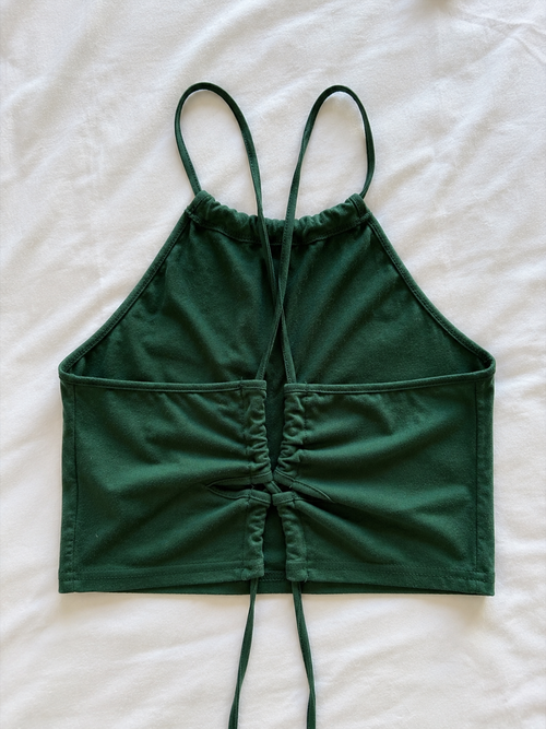 Crop top Vert - Shein taille S