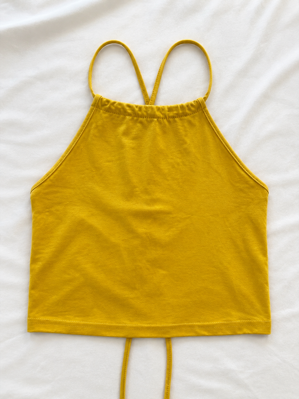 Crop Top Jaune - Shein taille S