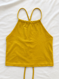Crop Top Jaune - Shein taille S